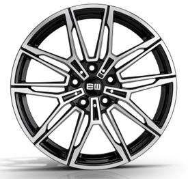 Cerchio ELITE WHEELS: AQUILA / BLACK POLISHED